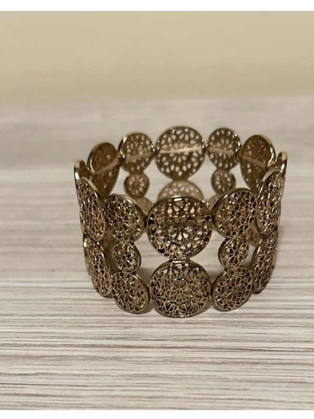 Gold Stretch Bracelet - Women Jewelry